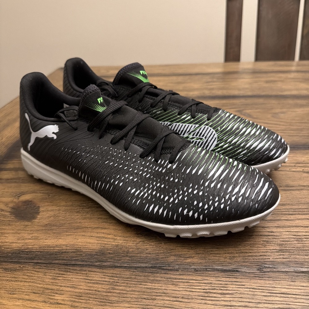 PUMA Future 8 Play TT TF Mens Turf Soccer Cleats Shoes, Black, Size 13 …S14